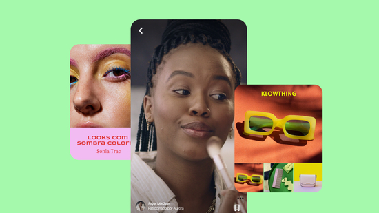 Formatos de anúncios no Pinterest