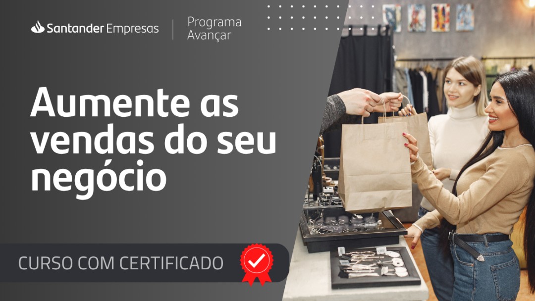 Aumente as vendas do seu negócio